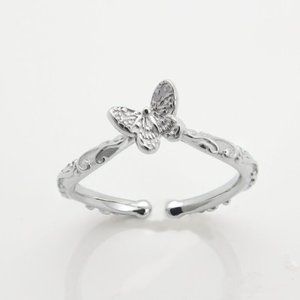 Butterfly Ring Sterling Silver